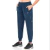 NORTHYARD Women's Running Athletic Pants Track Lightweight Joggers Workout Jogging Casual Sweatpants with Zipper Pockets Sea Blue M view 1