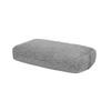 Manduka Enlight Rectangular Bolster - Rectangular Pillow - Carry Handle - Hidden Zipper - Micro-Fiber Cover Wool Grey One Size One Size view 1