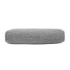 Manduka Enlight Rectangular Bolster - Rectangular Pillow - Carry Handle - Hidden Zipper - Micro-Fiber Cover Wool Grey One Size One Size view 3