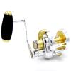 CAMEKOON Conventional Reels Saltwater Trolling Fishing, Up to 66Lbs Carbon Drag, 4.6 inch Long Power Handle, Adjustable Strike Button, Lever Drag Casting Reel view 1