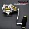 CAMEKOON Conventional Reels Saltwater Trolling Fishing, Up to 66Lbs Carbon Drag, 4.6 inch Long Power Handle, Adjustable Strike Button, Lever Drag Casting Reel view 2