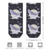 Space Whale Low Cut Ankle Socks for Men No Show Sock Women Boat Athletic 1 Pair view 2