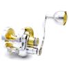 CAMEKOON Conventional Reels Saltwater Trolling Fishing, Up to 66Lbs Carbon Drag, 4.6 inch Long Power Handle, Adjustable Strike Button, Lever Drag Casting Reel view 1