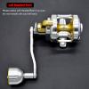CAMEKOON Conventional Reels Saltwater Trolling Fishing, Up to 66Lbs Carbon Drag, 4.6 inch Long Power Handle, Adjustable Strike Button, Lever Drag Casting Reel view 2