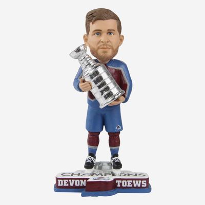 FOCO Devon Toews Colorado Avalanche 2022 Stanley Cup Champions Bobblehead NHL Hockey
