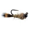The Fly Fishing Place Black Tungsten Bead Tactical Hares Ear Czech Nymph Euro Nymphing Fly - 6 Flies Size 18 view 2