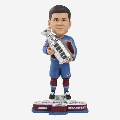 FOCO Andre Burakovsky Colorado Avalanche 2022 Stanley Cup Champions Bobblehead NHL