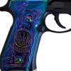 Limited Edition Full Size 92/96 Pistol Grips  Fits 92F, 92FS, M9, 96  Titanium Plated, Matching Screws Included view 1