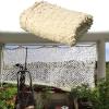 Camouflage Netting Beige,Garden Pergola Breathable Shade Net,Military Hunting Camouflage Net,Car Cover,Camping,Decoration,Sun Protection Camo Netting 2m 3m 4m 5m 6m 9m,Beige-1.5x5m(4.9*16.4ft) view 1