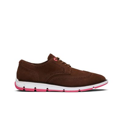 SWIMS Shoes Sneakers for Mens, Eriksson Oxford Sneaker for Walking Running Gym Workout, All Day Comfortable Sole, Sporty Lightweight Shoe for Tennis with Eco Friendly Foam (Chocolate,8)