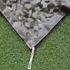 Camouflage Net Grey,Pergola Garden Shade Net,Military Reinforced Camo Netting,Oxford Cloth Camouflage Netting,Light Sunscreen Net,Car Cover,for Camping Hunting Decoration,Grey-2x2.5m(6.6*8.2ft) view 3
