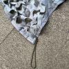 Camouflage Netting Grey, Military Reinforced Camo Netting, Shade Net, Oxford Fabric Camouflage Net, Garden Pergola Sunscreen Net, for Camping Hunting Decoration Car Cover,Grey-3x5m(9.8 * 16.4ft) view 4