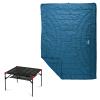 iClimb 1 3M Thinsulate Insulation Warm Camping Blanket and 1 Extendable Table Bundle, Ultralight Compact for Adults Outdoor Backpacking Camping Hiking Beach Concert view 1
