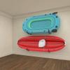 TORACK Kayak Storage Rack, Wall Mount Kayak Hooks for Garage Utility Storage Hangers for Kayak, Surfboard, Skiis, Snowboard, Paddle Board(Pack of 4) view 2