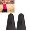 Archery Bow Tip Protector, 1 Pair Leather Bow Tip Protector Leather Bow Tip Guard for (Black) view 4