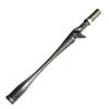 LureSport 3K Woven Carbon Unibody 35.5cm Cast Reel Seat Grip Handle Round Butt Fuji KDPS16 with Butt Cap Rod Building Component Repair DIY view 1