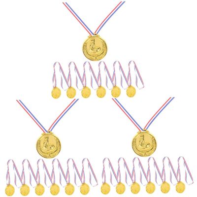 Zerodeko 18pcs Boys and Girls Sports Medals Reward Medals for Competitions Gymnastics Soccer Events and Decorative Achievement Awards