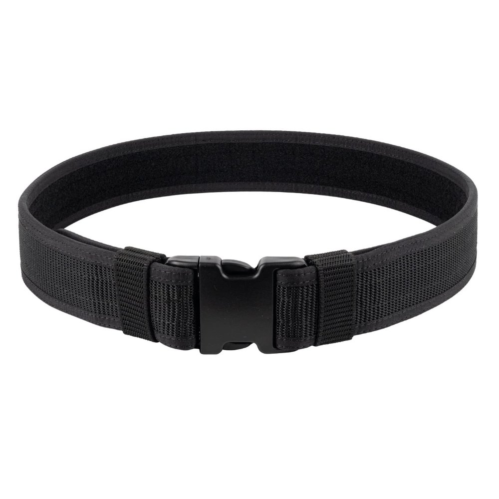 Dotacty Security Guard Duty Belt 2" Nylon Padded Utility Work Belt for Tactical Gear Holster Tool Pouch Quiver Airsoft Paintball Camping Fishing Police EMS EMT Fire Rescue Cosplay Costume BK S