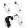 4 Size bikes Derailleur Hanger Adapter , Aluminium Alloy Rear Gear Mech Derailleur Rear Gear Hanger Tail Hook Drop Out Adapter (7*4*2cm) , Derailleur Hanger Mongoose bikes Parts bikes Derailleur Bicyc view 3