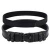 Dotacty Basketweave Duty Belts Police Law Enforcement Sheriff Security Work 2" Outer Belt w/Loop Liner Tri-Release Buckle 4 Keepers 1.5" Hook Underbelt XXXL view 1