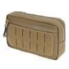 Dotacty Mini Modular Admin Pouch Tactical MOLLE Utility Tool Pouch for Chest Rig Duty Vest Battle Belt Backpack Accessory Small Dangler Bag EDC Gear Carrier IFAK Medical Kit Organizer CB view 1