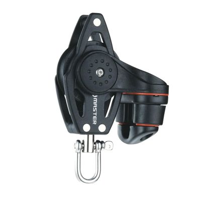 TERSMA 40mm Windrider Single/Swivel Shackle/Becket/Fairlead Cleat Ball Bearing Sailboat Block