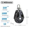 TERSMA Single/Swivel Shackle Plain Bearing Block (50 Millimeter) view 2