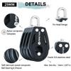 29mm Windrider Triple/Fixed Head Ball Bearing Sailboat Block view 3
