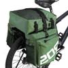 CheungYee Bike Bag Bicycle Panniers Rear Rack Bag, 70L Large Capacity Water Resistant Bicycle Trunk Bag, Bike Saddle Bag for Grocery Shopping (with Rainproof Cover,Green) view 4