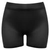 LiiYii Women's Mesh Sheer Underpants Stretch Boxer Shorts Underwear Shiny Glossy Yoga Panties Black One Size view 3