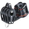 TERSMA 29mm Windrider Triple/Fixed Head/Becket/Angle Fairlead Cleat Ball Bearing Sailboat Block view 1