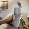 BULLIANT Men Running Socks,Active Ankle Socks No Show For Men With Cushioned Footbed Arch Support Breathable Wicking(6Pairs,Shoes Size:Men 10-12) view 3
