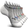 BULLIANT Mens Socks 6 Pairs-Athletic Ankle Socks Cushioned No Show For Men Running-Arch Compression Support(6Pairs,Shoes Size:Men 10-12) view 1