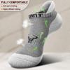 BULLIANT Men Running Socks,Active Ankle Socks No Show For Men With Cushioned Footbed Arch Support Breathable Wicking(6Pairs,Shoes Size:Men 8-9) view 4