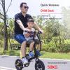 Cycling Child Seats with Kids Handlebar Accessories Set, Detachable Front Mounted Child Bicycle Seats with Foot Pedals for 2-6 Year Old Kids, All Adult Sports & Outdoors MTB(up to 110lbs) view 2