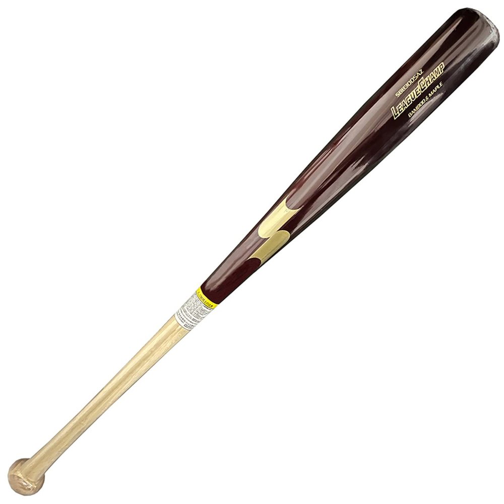 LAMI, Rigid Wooden Bat, League Champ, 33.1 inches (84 cm), 31.2 oz (900 g), Average