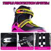 PAPAISON Adjustable Inline Skates for Kids and Adults with Full Light Up Wheels, Outdoor Roller Skates for Girls and Boys, Men and Women view 4