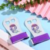 Threan Gymnastics Bar Grips Gymnastics Athletic Gloves for Girls Kids Youth Yoga Bars Lifting Gym Home, Mermaid Style view 4