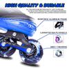 PAPAISON Adjustable Inline Skates for Kids and Adults with Full Light Up Wheels, Outdoor Roller Skates for Girls and Boys, Men and Women view 4