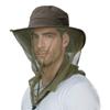 Comhats Net Fly Fishing Hat Summer Sun UV Exploring Men Nylon Bucket Hiking Boating Gardening Veil Hats Army Green Large view 1