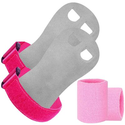 BESPORTBLE 1set Boy Girl Gymnastics Grips Durable Palm Protector Wrist Support for Girls for Weightlifting Gymnastics Outdoor Activities