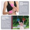 BESPORTBLE 1set Boy Girl Gymnastics Grips Durable Palm Protector Wrist Support for Girls for Weightlifting Gymnastics Outdoor Activities view 2