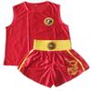 FM2018XSL Boxing Uniform Set Top Shorts Boxing Clothes in Chinese Style for Sanda Combat (red,L-160CM) view 1