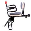 Front Mounted Children's Bike Seat Bicycle Baby Seats, Front Bike Seat for Child, with Cushion Armrest Saddle Back Rest Foot Pedals for 6 Months to 3 Years Old for City Bikes,Semi Surrounded view 1