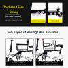 Front Mounted Children's Bike Seat Bicycle Baby Seats, Front Bike Seat for Child, with Cushion Armrest Saddle Back Rest Foot Pedals for 6 Months to 3 Years Old for City Bikes,Semi Surrounded view 3