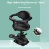 Safety Child Electric Bicycle Seat Bike Front Baby Seat Kids Saddle, Baby Kids Child Front Mount Seat, Safely Carrierwith Armrest and Foot Pedals,Great for 0.6-3 Years Adult Bike,Semi Surrounded view 4