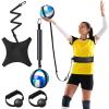 4 Pcs Volleyball Training Equipment Aid Volleyball Spike Trainer Training Technique Solo Trainer for Beginners Practicing Serving Setting Spiking and Arm Swing, Volleyball Gift for Adult Teen view 1
