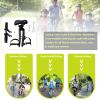 Kids Bike Seat with Handlebar Attachment, Soft and Comfort Kids Bike Seat Compatible with Adult MTB, Outdoor Mountain Bike Front Mounted Bicycle Seats for Children Aged 2-5, Up to 48lbs view 2