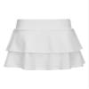YEAHDOR Big Girls Active Sport Skort Golf Tennis Athletic Layered Skirts White 16 Years view 2