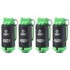 Lancer Tactical GBR Outdoor 130 Round Eco-Friendly Reusable Spring Powered ABS BB Impact Shower for Airsoft Grenades-4 Pack (Green) view 1